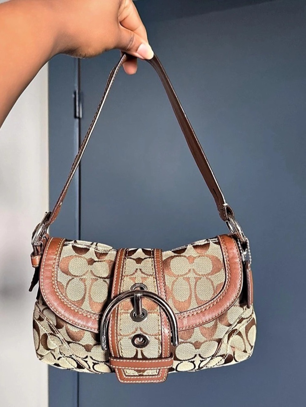 Coach SoHo Tan/Brown Mini Bag